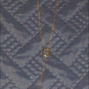 Tiffany and Company lanyard 18 karat gold necklace